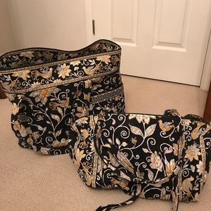 Vera Bradley Tote and matching Duffel Bag